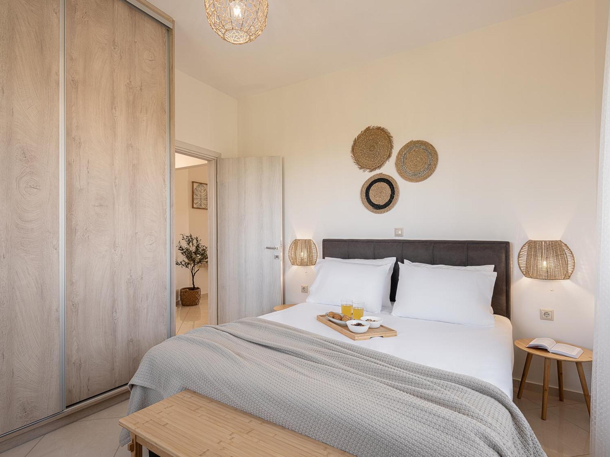 Sol Luxury Apartment - Close To The Beach With A Private Mini Pool ハニア エクステリア 写真