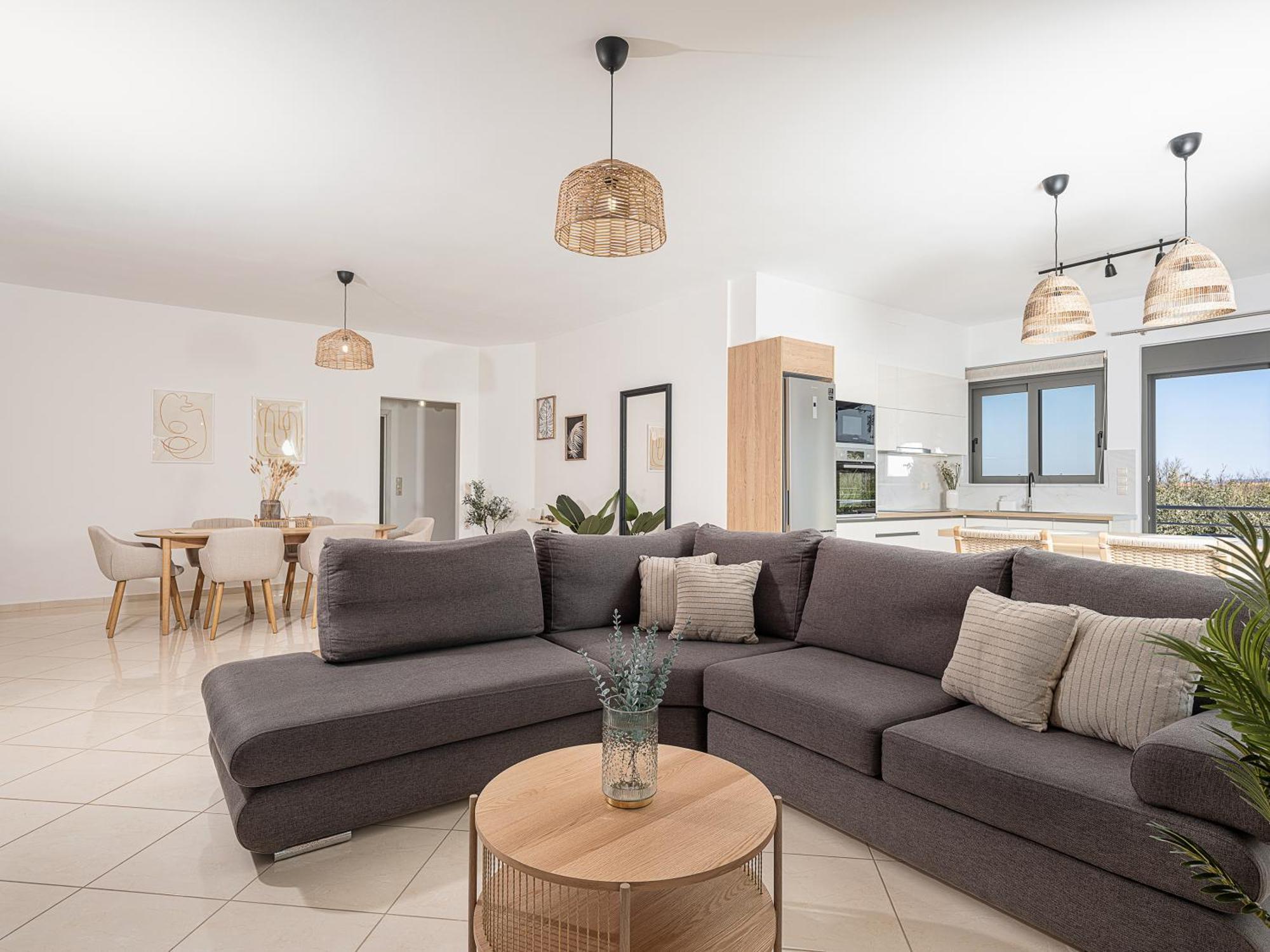 Sol Luxury Apartment - Close To The Beach With A Private Mini Pool ハニア エクステリア 写真