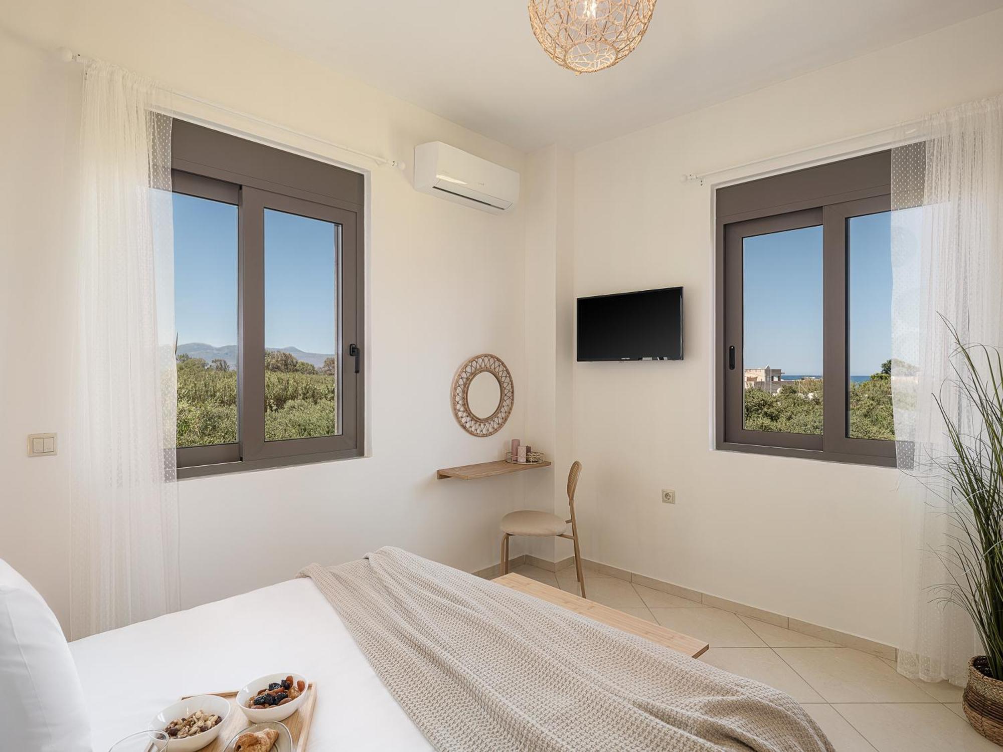 Sol Luxury Apartment - Close To The Beach With A Private Mini Pool ハニア エクステリア 写真