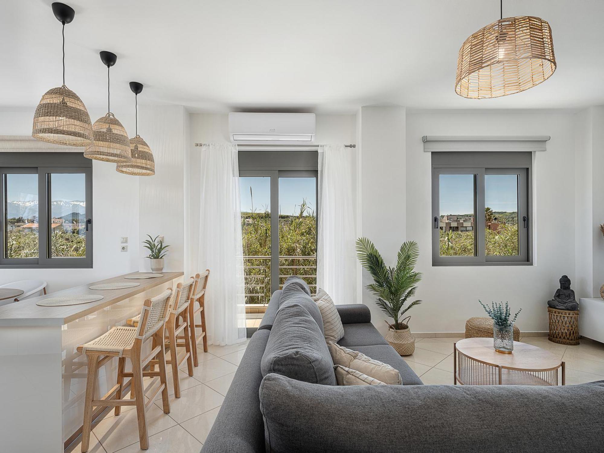 Sol Luxury Apartment - Close To The Beach With A Private Mini Pool ハニア エクステリア 写真