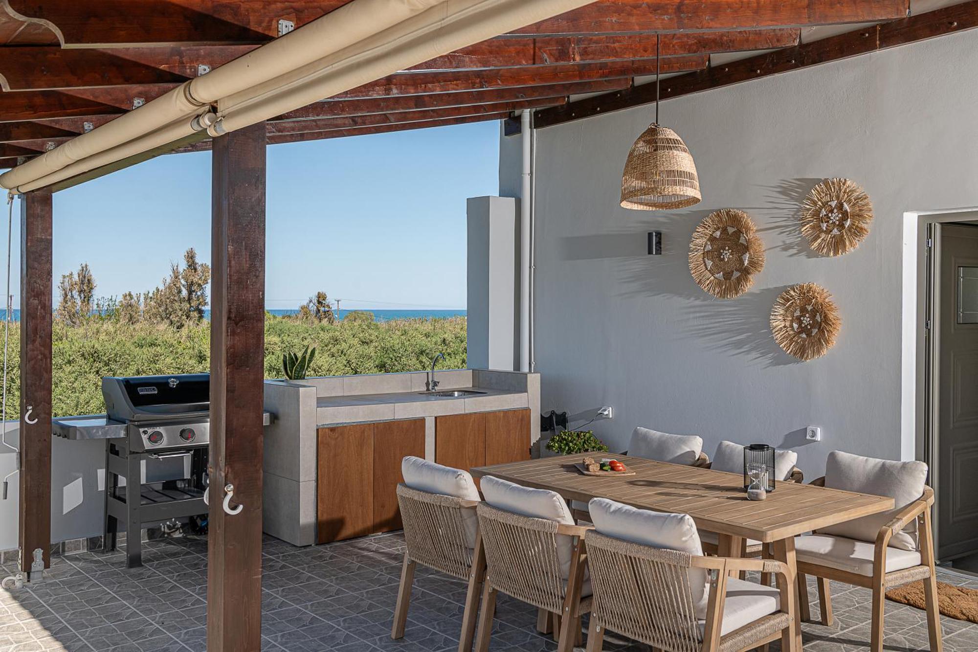 Sol Luxury Apartment - Close To The Beach With A Private Mini Pool ハニア エクステリア 写真