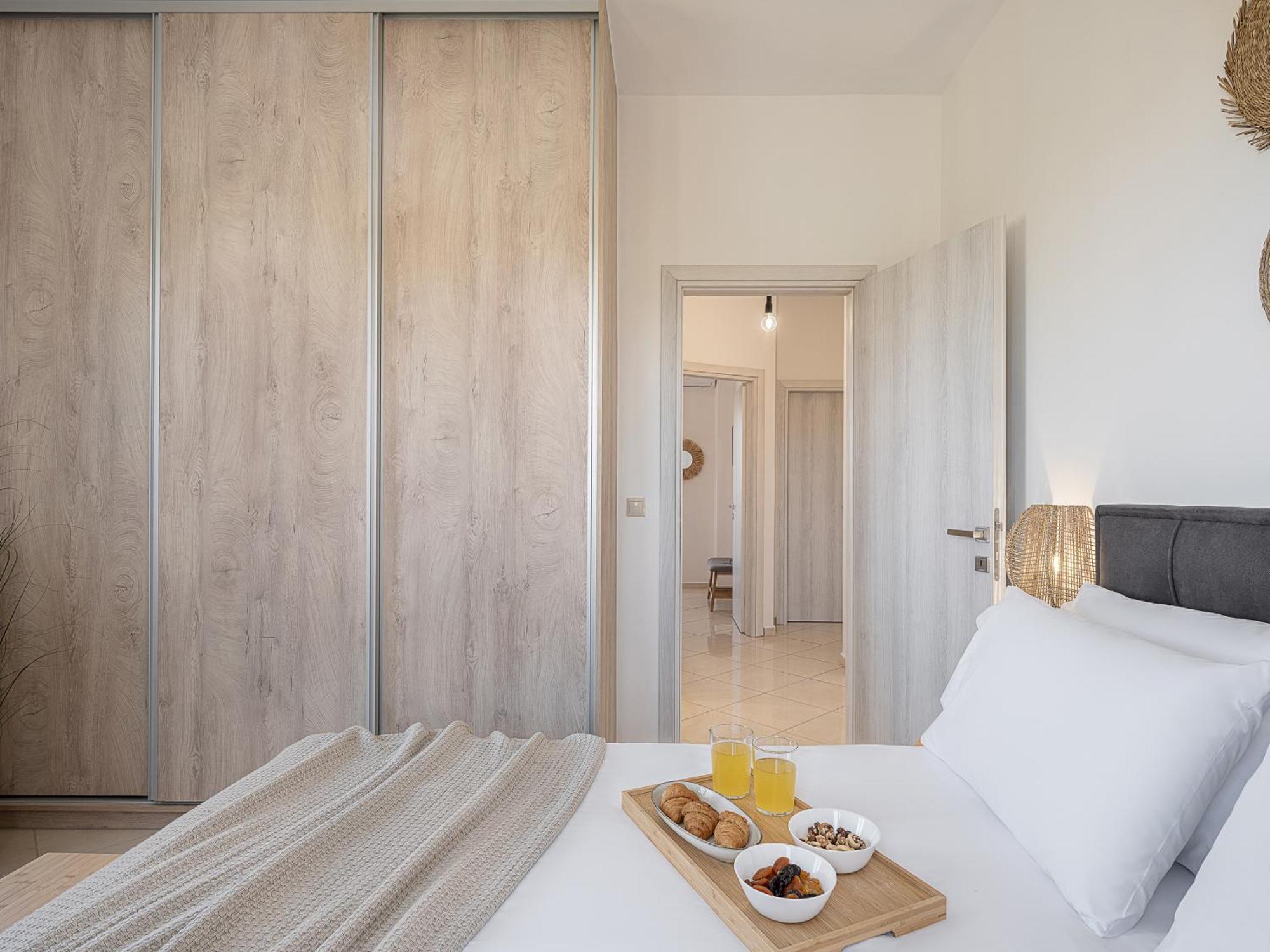 Sol Luxury Apartment - Close To The Beach With A Private Mini Pool ハニア エクステリア 写真