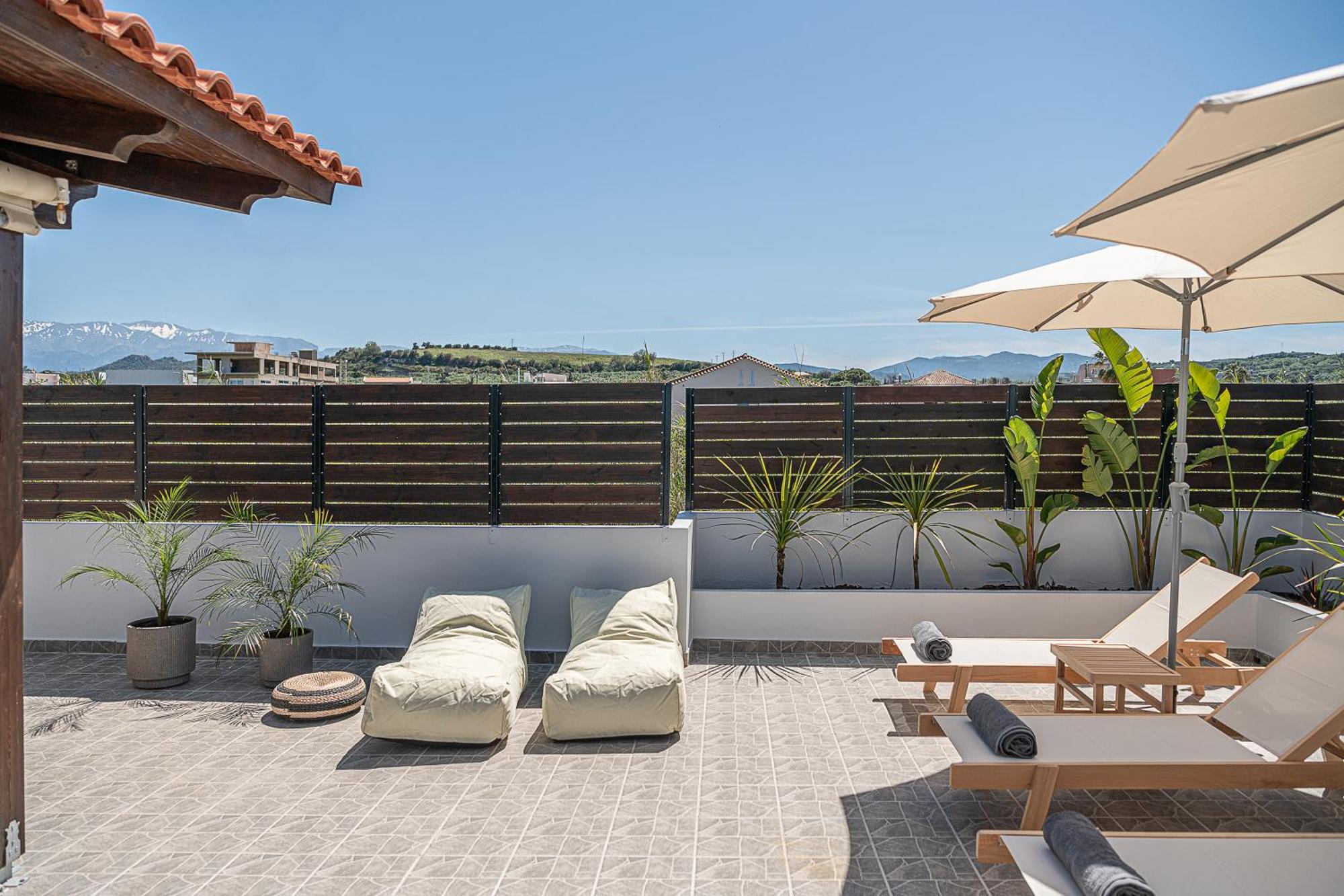 Sol Luxury Apartment - Close To The Beach With A Private Mini Pool ハニア エクステリア 写真