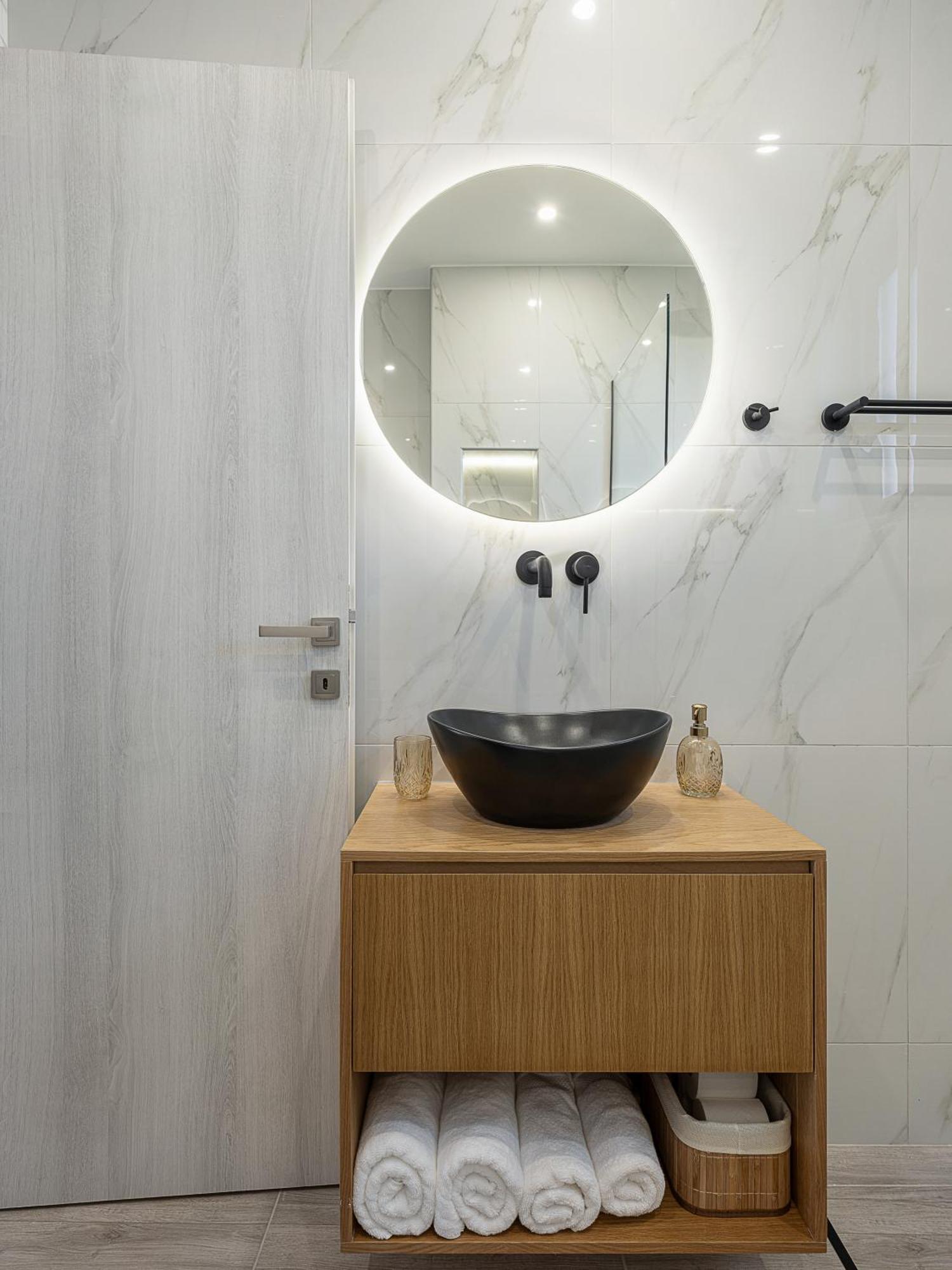 Sol Luxury Apartment - Close To The Beach With A Private Mini Pool ハニア エクステリア 写真