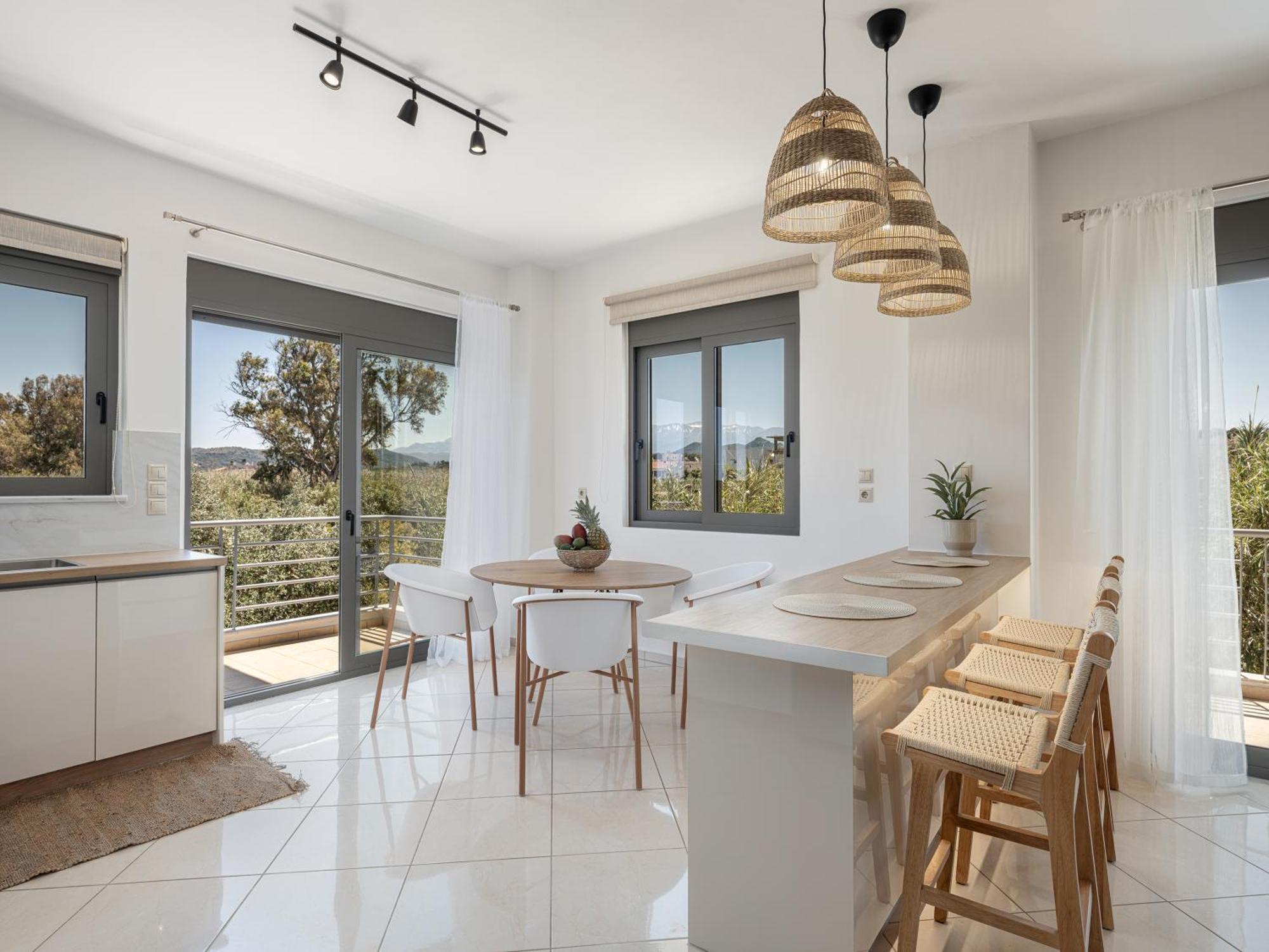 Sol Luxury Apartment - Close To The Beach With A Private Mini Pool ハニア エクステリア 写真