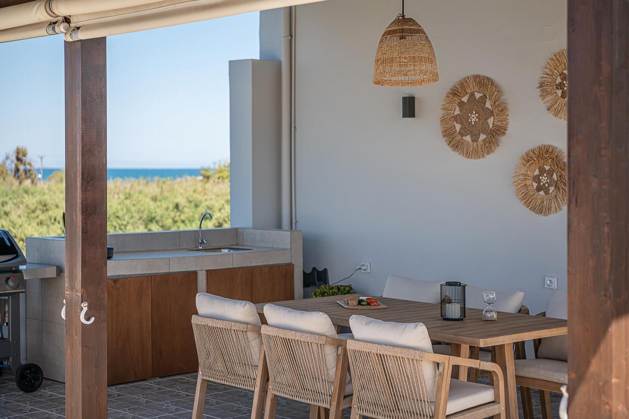 Sol Luxury Apartment - Close To The Beach With A Private Mini Pool ハニア エクステリア 写真